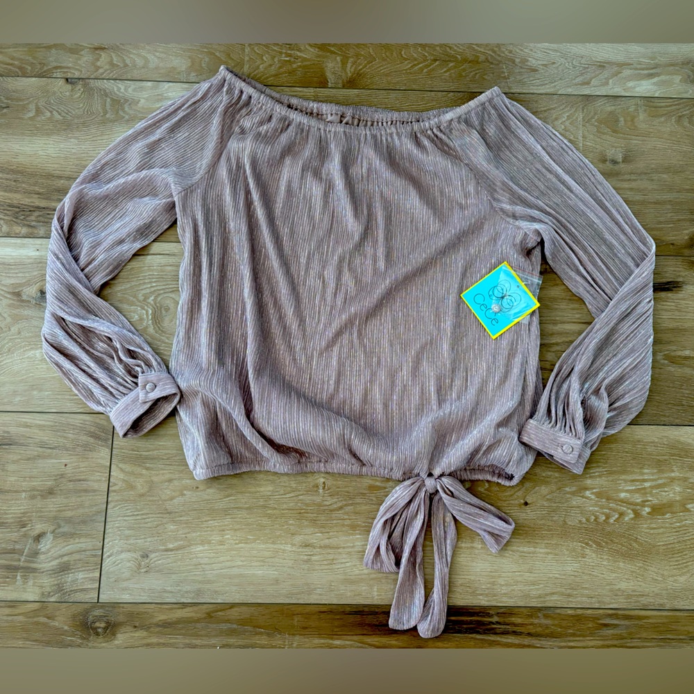Shimmery top
